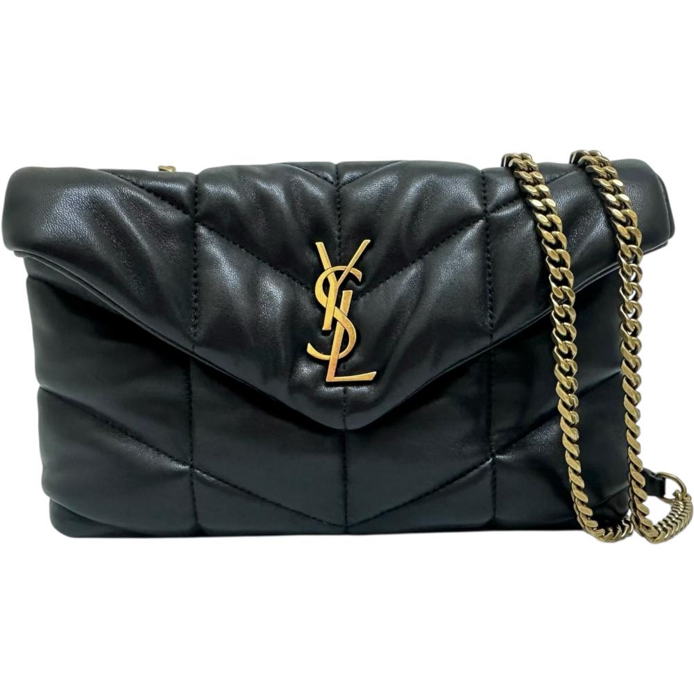★関税込★SAINT LAURENT★YSLロゴ パファー トイバッグ★ 楽天市場】サンローラン ファー(レディースバッグ|バッグ