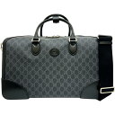 【GUCCI/グッチ】 696014 GGスプリーム インターロッキングG 2WAYショルダー ボストンバッグ レザー ブラックレザー レディース【中古】【真子質店】【BL】【IMoxx】(4)