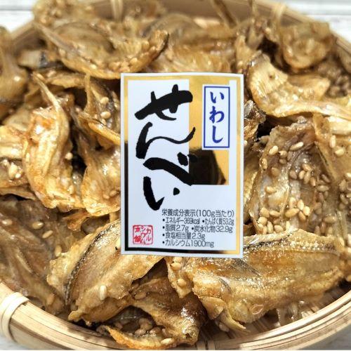 いわしせんべい100g　海鮮珍味　おやつ　おつまみ