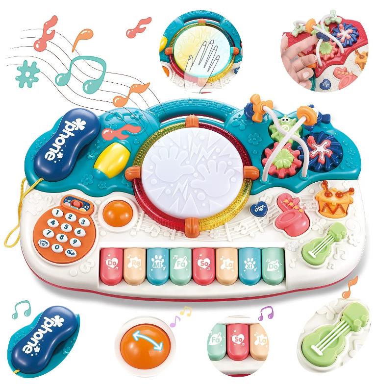 音楽おもちゃ 子供 多機能 ピアノ・鍵盤楽器の玩具 赤ちゃん