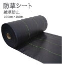 オリジナル 防草シート 100cm×100m 遮光性が高いので、防草効果抜群。(防草シート 雑草防止シート 除草シート 庭 黒 雑草対策 農業資材 ガーデニング 家庭菜園 ハウス 下草防止 雑草シート 水耕栽培 園芸用品 園芸資材 芝生 花壇 カット シート 除草 防草)