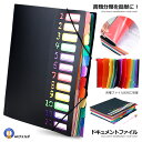 書類 収納 ファイル A4 ドキュメントファイル 書類ケース 12ポケット ケース 自立型 書類整理 ゴムバンド オフィス 学校書類 領収書 インデックス付き ...