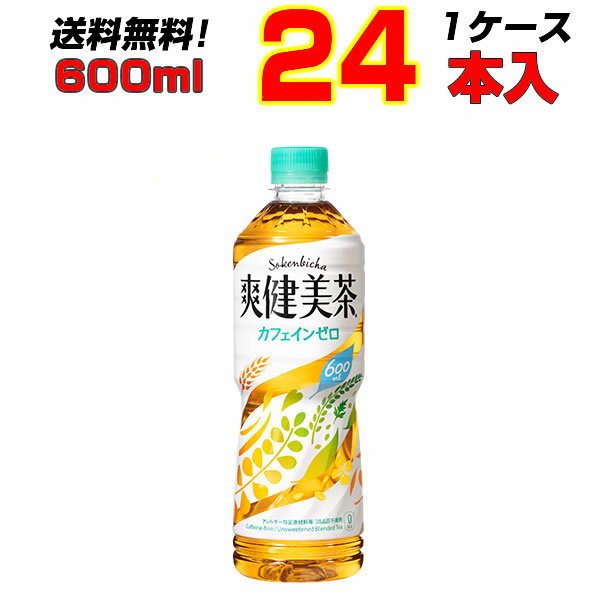 爽健美茶 600ml ペットボトル 24本 1ケース コカコーラ お茶 烏龍茶 緑茶 綾鷹 送料無料 メーカー直送