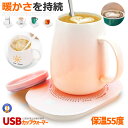 カップウォーマー 保温コースター 給電式 USB マグカップ 55℃適温 コーヒーウォーマー コップ保温器 オフィス デスク 安全 保温 卓上 多機能USB キッチン用品 プレゼント HOKOSUTA