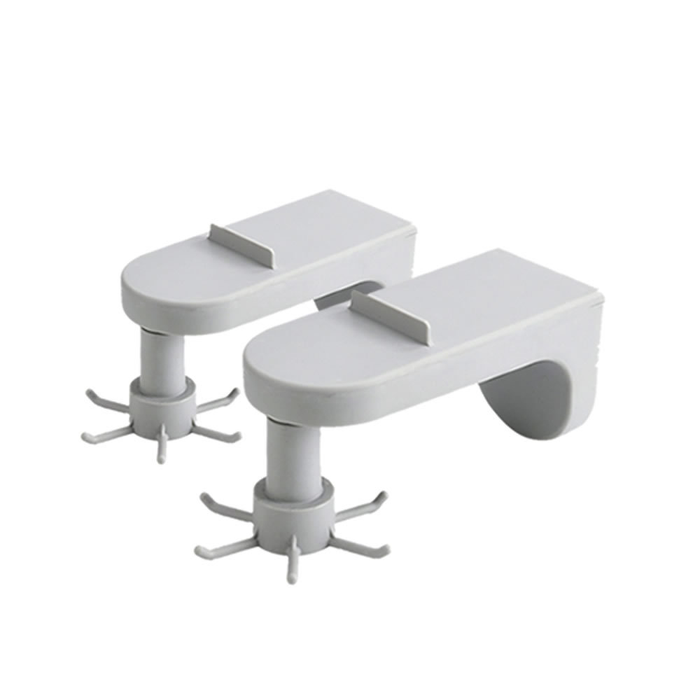 壁付 ハンガーラック 2台セット キッチン 調理器具 台所 道具 収納 整理 便利 アイテム 回転 お風呂 浴..