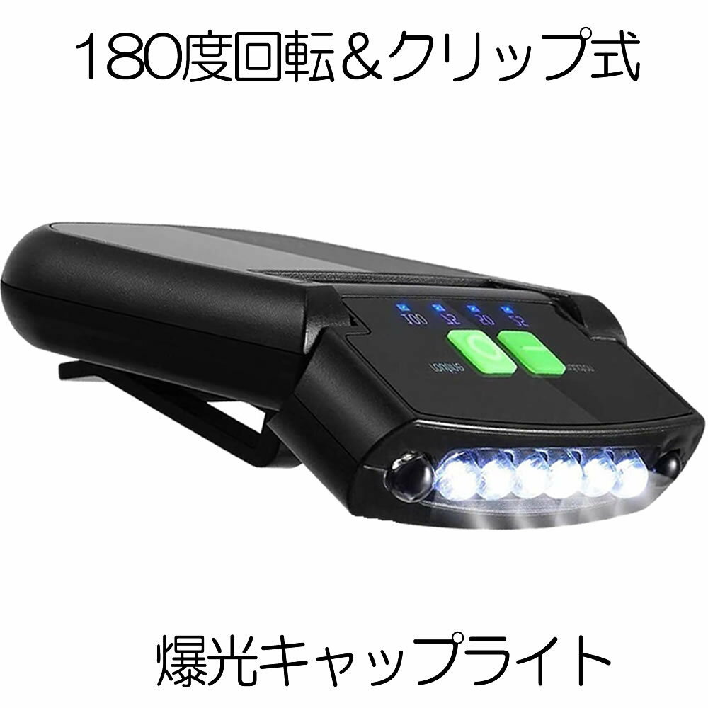 LEDキャップライト ヘッドライト 角