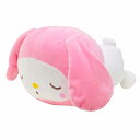 MORIPiLO マイメロディ 抱き枕 サンリオキャラクターズ だらりんアート添い寝枕 (M) ピンク 約45cm 肌にやさしいマイクロ生地 グッズ ぬいぐるみ...