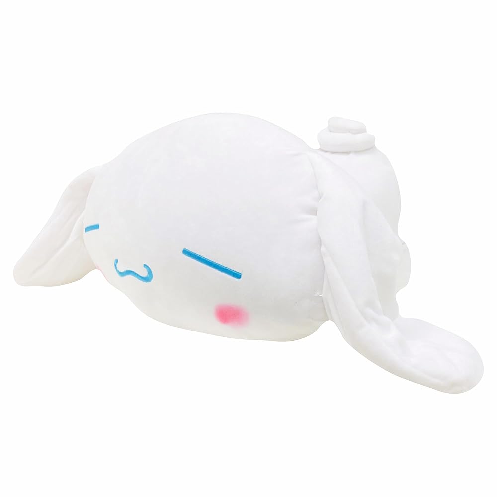 MORIPiLO シナモロール 抱き枕 サンリオキャラクターズ だらりんアート添い寝枕 (M) ホワイト 約45cm 肌にやさしいマイクロ生地 グッズ ぬいぐるみ 枕のモリシタのサムネイル