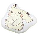 MORIPiLO 抱き枕 ポケモン ピカチュウ (もちもちフェイスクッション) 肌にやさしいふわモチ触感 グッズ ぬいぐるみ 昼寝枕 イエロー 30x35x8c...