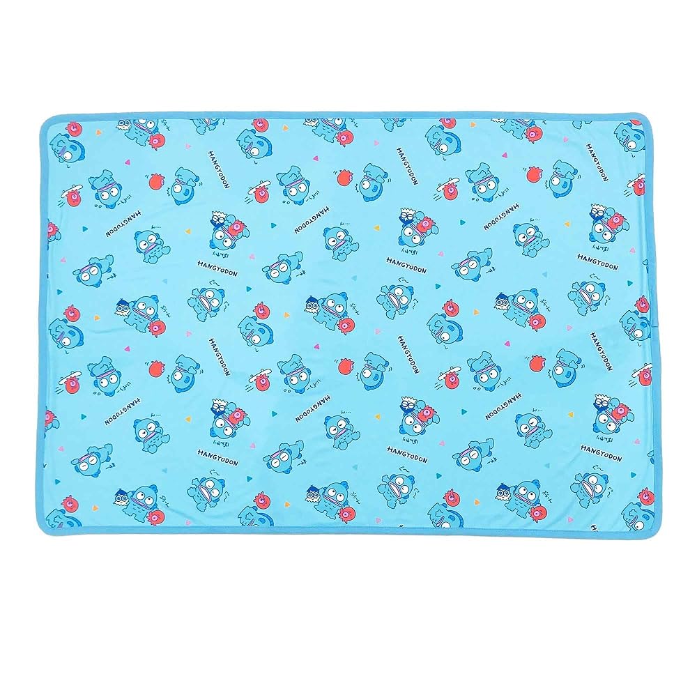 MORIPiLO タオルケット サンリオキャラクターズ ハンギョドン 夏用 膝掛け クールブランケット グッズ ..
