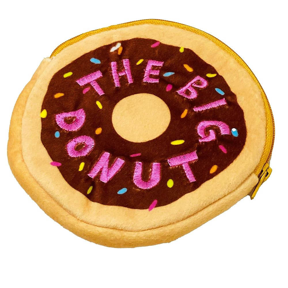 MORIPiLO ズートピア ティッシュケース ディズニー グッズ 小物入れ ぬいぐるみ ポーチ 小さめ 可愛い 13x13cm (ドーナツ ブラウン) まくら...