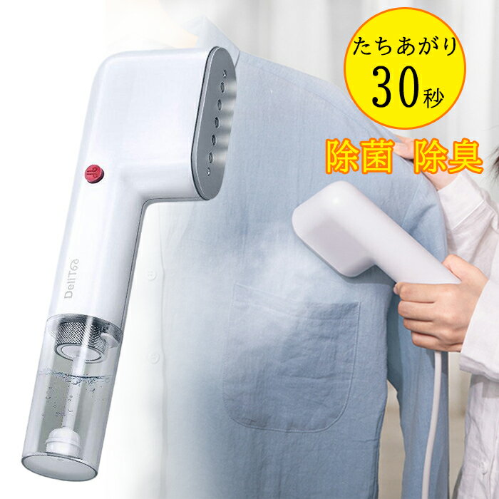 アイロン スチーム スチームアイロン 強力スチーム 30秒立ち上がり 軽量 持運び 恒温 ハンディーアイロン シワ伸ばし 除菌 除臭 スーツ コート