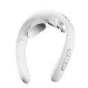 【日本語音声ガイダンス・折りたたみ式】ネックケア 首 肩 リラクゼーション器 EMS&TENSx温めx振動 簡単操作 超軽量 コードレス USB C充電式 10...