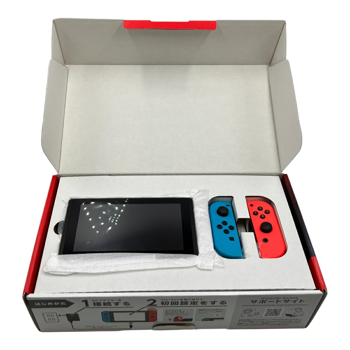 ■ Nintendo Switch HAC-001(-01) Joy-Con ネオンブルー ネオンレッド 本体 2830674