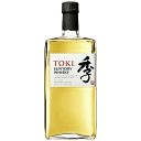 ＜出荷規制品＞サントリーウイスキー 季 TOKI 43％ 700ml 箱なし　ブレンデッドウイスキートキ　逆輸入品 　■