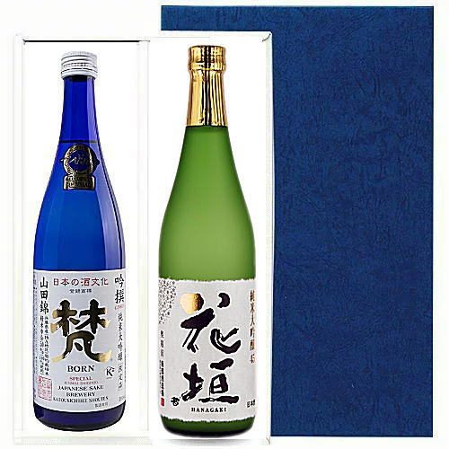 福井の地酒　720ml 2本入りギフトKセット　【梵　吟撰