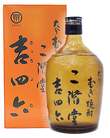 二階堂 吉四六 麦焼酎 二階堂 吉四六　720ml瓶　専用箱付き（きっちょむ／びんいり）★入荷数が限られています。【大分県　二階堂酒造】▼▼7/1より値上げ！