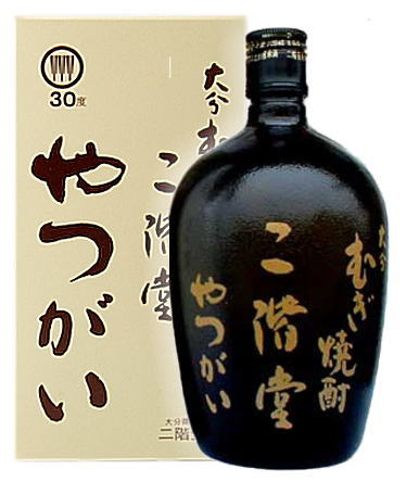 二階堂 吉四六 麦焼酎 二階堂 やつがい30度　720ml瓶 専用箱入り★【大分県　二階堂酒造】▼▼7/1より値上げ！→2944