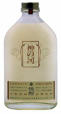 楽天福井の地酒とワイン まるこ神の河 （かんのこ）300mlポケット瓶【麦焼酎】【薩摩酒造株式会社】※300mlサイズなら、48本位まで（2ケース分）混載配送OKです。★在庫が0でもお取り寄せできます。【サンデシ】