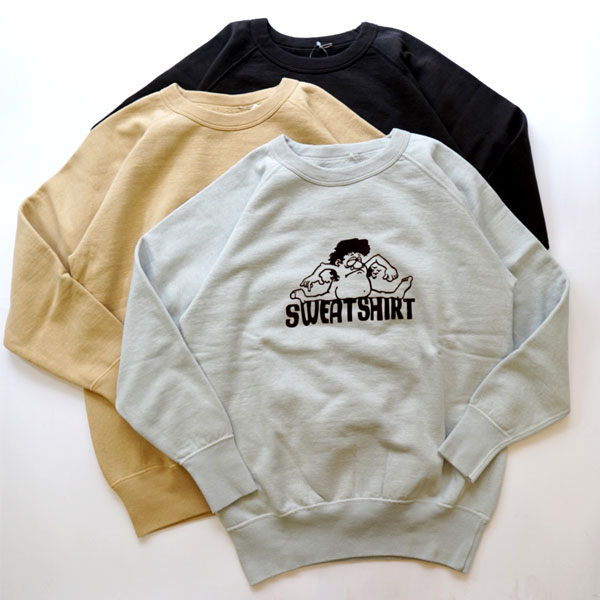 ダブルワークス DUBBLE WORKS ラグランスリーブ スウェットシャツ Raglan Sleeve Shirts "SWEATSHIRT" Lot.83003 日本製 MADE IN JAPAN