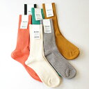 デカ decka カシミアコットン リブソックス Superior Rib Socks / Cashmere Cotton de-30 3足までメール便対応可