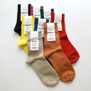 デカ decka マーセライズド ショートソックス Mercerized Socks GIZA Cotton de-42 メール便対応可