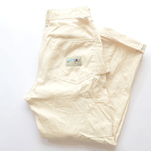 『9月頭頃再入荷予定』 エースドロップ ACE DROP CLOTH CO. ペインターパンツ Painter Dungaree Single Knee トレーズマン アメリカ製 TRADESMAN NATURAL #WWSK『ワンウォッシュ加工済み』