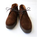 サンダース SANDERS BRIT CHUKKA Polo Snuff Suede スエード マッドガード Mud Guard イギリス製 MADE IN UK