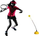 テニストレーナー テニス 練習マシン テニストレーニング スイング練習 練習機 一人で テニス 練習 腕の筋肉の記憶と全身のスイングの調整を強化