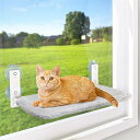 猫ハンモック窓 猫窓用ハンモック 猫窓ベッド 猫ベッド 吸盤式ペットベッド ねこ ネコ キャットハンモック キャットマット ウィンドウベッド 洗える 日光浴 ストレス解消 組立簡単