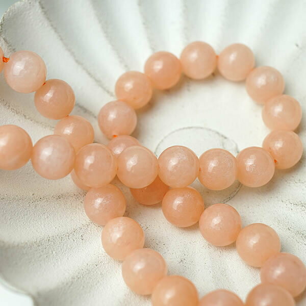 【1粒/バラ売り】オレンジアベンチュリン 8mm 穴あきビーズ バラ売り 粒売り 天然石 パワーストーン 5月の誕生石 手作り アクセサリー ハンドメイド パーツ ブレスレット ペンダント ネックレス ピアス イヤリング製作