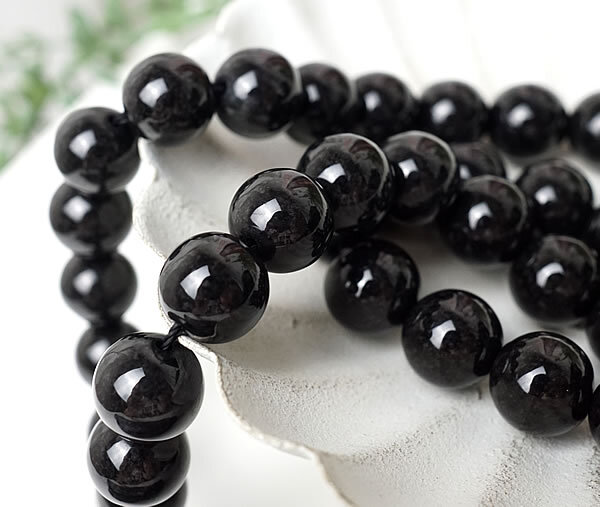 【5粒/バラ売り】黒翡翠 ミャンマー産天然翡翠 ひすい ヒスイ 10mm 穴あきビーズ ばら売り 粒売り 天然石 パワーストーン アクセサリー ハンドメイド パーツ ブレスレット ペンダント ネックレス ピアス イヤリング製作