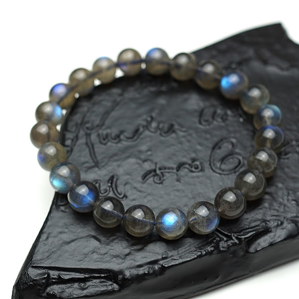 【一点物/最上級】ラブラドライト AAAAA マダガスカル産 ブレスレット 8mm 天然石 パワーストーン 曹灰長石