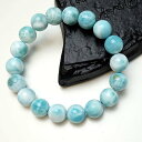 【一点物/高品質】ラリマーAAAAA ブレスレット 11mm ドミニカ共和国 天然石 パワーストーン ブルーペクトライト