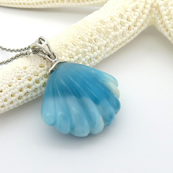 【一点物】ラリマーAAAA ペンダント ネックレス ドミニカ共和国 SV925 天然石 パワーストーン ブルーペ..