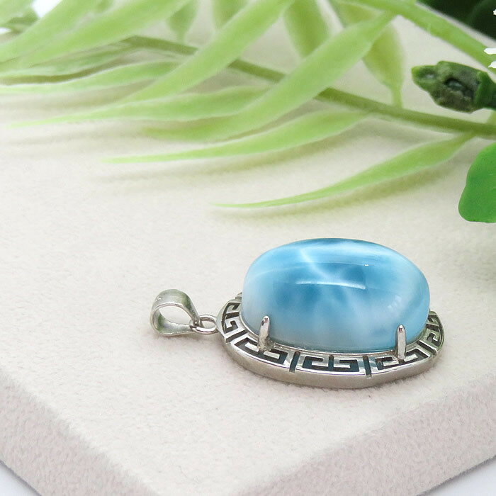 【一点物/最上級】ラリマーAAAAA ペンダント ネックレス ドミニカ共和国 SV925 天然石 パワーストーン ブルーペクトライト 最上級ラリマー