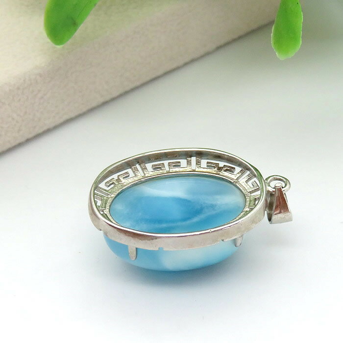 【一点物/最上級】ラリマーAAAAA ペンダント ネックレス ドミニカ共和国 SV925 天然石 パワーストーン ブルーペクトライト 最上級ラリマー