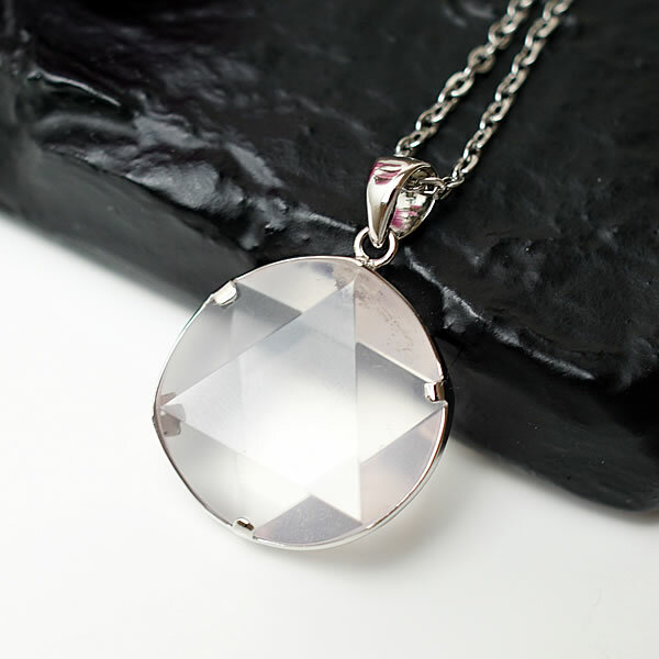 水晶 六芒星 天然石No.19