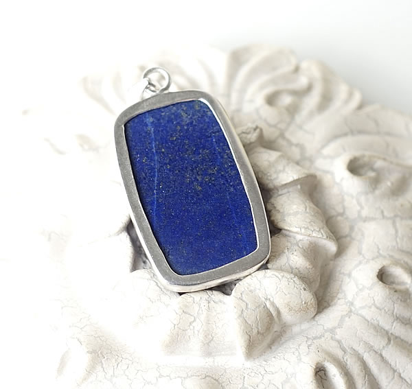 【一点物】ラピスラズリAAAAA アフガニスタン産 ペンダント ネックレス SV925 天然石 パワーストーン 瑠璃石 9月の誕生石