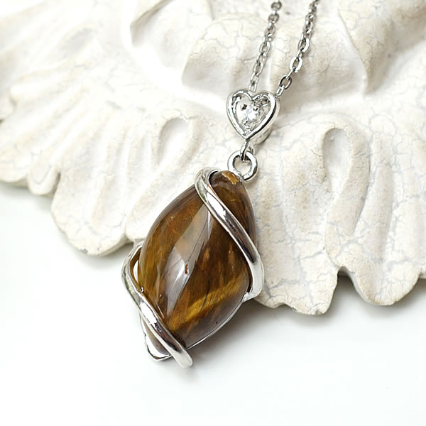 タイガーアイAAA ペンダント ネックレス SV925 天然石 パワーストーン 虎目石 猫目石 金運 財運 仕事運..