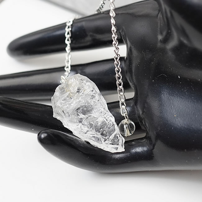 【オススメ】ヒマラヤ水晶 ペンデュラム ハンマーロック型 ペンジュラム ラフロック 原石天然石 パワーストーン クリスタルクォーツ 4月の誕生石 水晶 振り子 ペンデュラス ペンジュラス ダウジング
