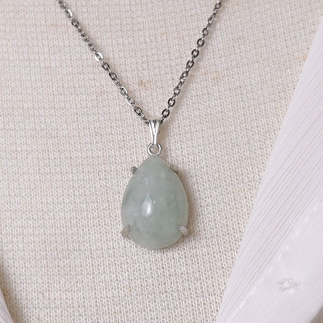 【希少/最上級】ミャンマー産 天然翡翠SA ペンダント ネックレス 天然石 パワーストーン 硬玉 ジェダイ..