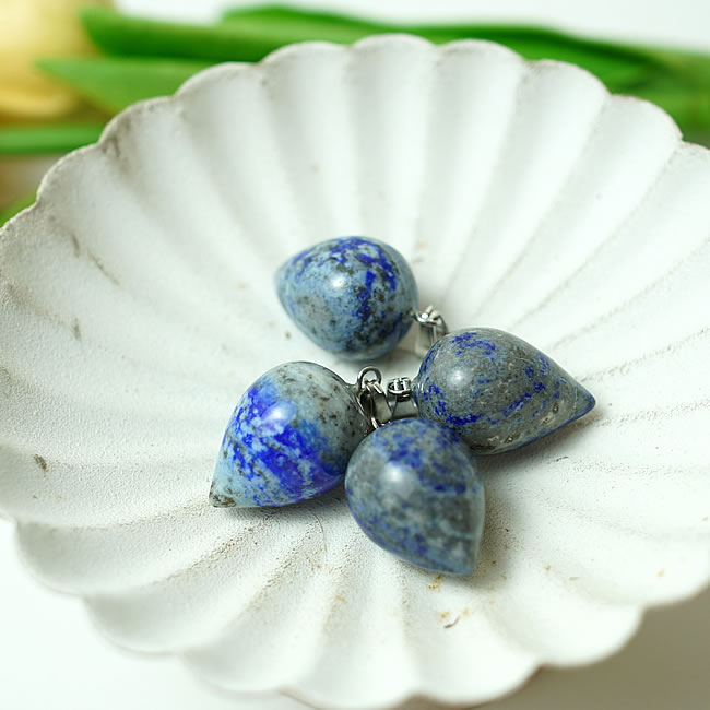 【在庫処分SALE】ラピスラズリ ペンダント ネックレス 天然石 パワーストーン 瑠璃石 9月の誕生石