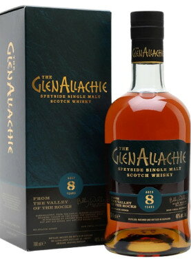 【送料無料】グレンアラヒー8年 箱付 700ml 46度 スペイサイド シングルモルト スコッチ ウイスキー The Glen Allachie 8 Year Old 長S