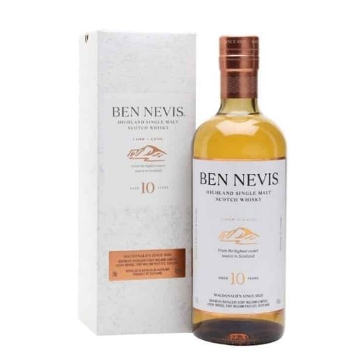 【送料無料】ベン・ネヴィス10年 箱付 700ml 46度 ハイランド シングルモルト スコッチ ウイスキー Ben Nevis 10 Year Old 長S