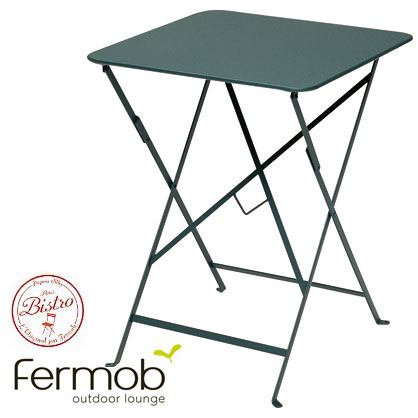 フェルモブ ビストロ ビストロテーブル57×57 Fermob Bistro フランス ガーデンファニチャー ガーデン家具 ガーデンテーブル ベランダテーブル テラステーブル カフェテーブル