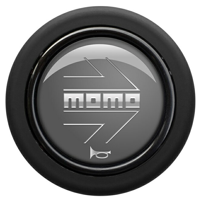 MOMO（モモ）ホーンボタンアロー　グレー　HBR01センターリング付ステアリング用