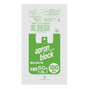 オルディ エプロンブロック50号/3L 半透明100P×10冊 104202