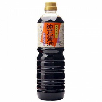 丸島醤油 純正醤油(濃口) ペットボトル 1L×2本 1231