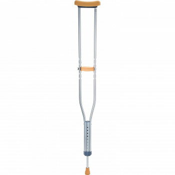 松葉杖を選ぶ目安は、身長から約40cmを引いた長さが目安です。個人差があるので、松葉杖を使うときは専門家のアドバイスを受け、身体にあったものを選んでください。サイズ個装サイズ：135×31×16cm重量880g個装重量：9600g素材・材質支柱(アルミ)、先ゴム・パット・グリップ(TPR)仕様130〜150cm9段階調節(2.5cm間隔)脇下:42.4〜57.6cm5段階調節(3.8cm間隔)杖先ゴム:22Φ(TG-22YL/P49)生産国中国fk094igrjs